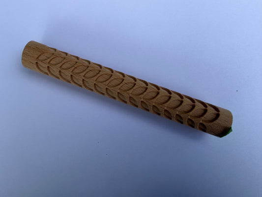 Wooden Roller - Laurel Leaf
