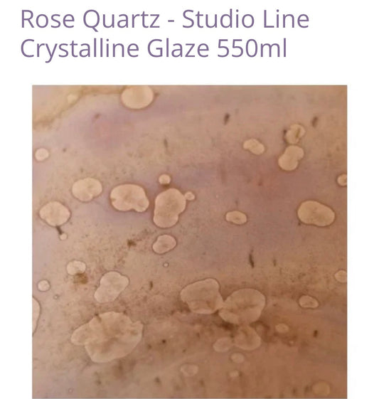 Rose quartz Crystalline Glaze - 550ml - 1180-1280c