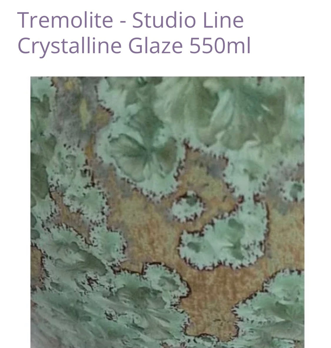 Tremolite Crystalline Glaze - 550ml - 1180-1280c