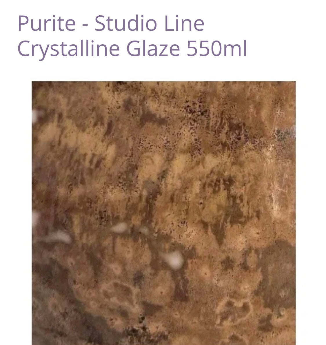 Purite Crystalline Glaze - 550ml - 1180-1280c