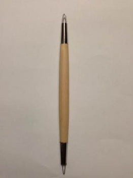 Wire loop sgraffito tool